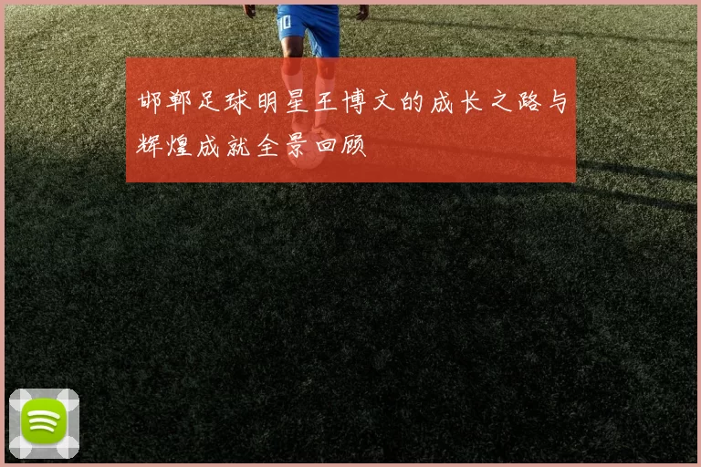 邯郸足球明星王博文的成长之路与辉煌成就全景回顾